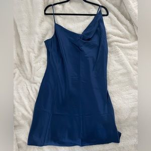 Abercrombie Asymmetrical Cowlneck Mini Dress